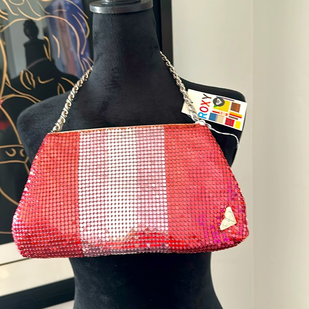 Roxy Pink Sequin Purse